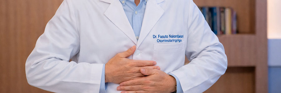 respiração diafragmatica realizada pelo médico otorrino